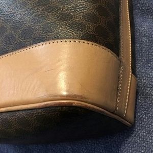 Authentic Celine Drawstring Bucket Bag